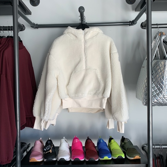 Alo Streetside Half Zip Crop Jacket NWT - Picture 3 of 3